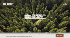 Desktop Screenshot of holzbau-meiberger.at